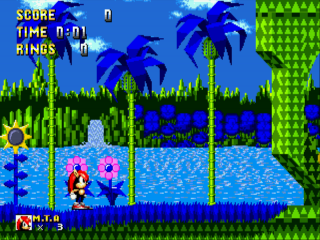 Mighty the Armadillo in Sonic the Hedgehog - Mega Drive/Genesis
